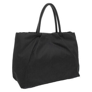Prada bag Nylon Bow Bag Tote Tessuto Black Fiocco